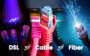 DSL vs Cable vs Fiber:  Comparing Popular Broadband Options