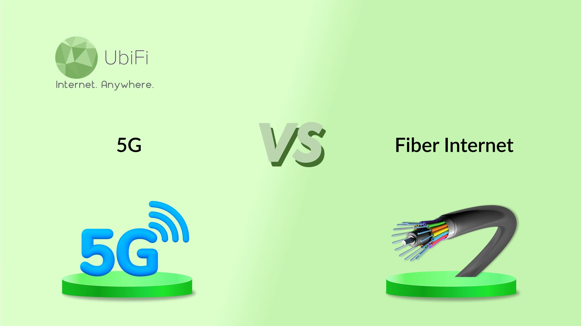 5G vs Fiber Internet: Speed, Reliability & Key Differences